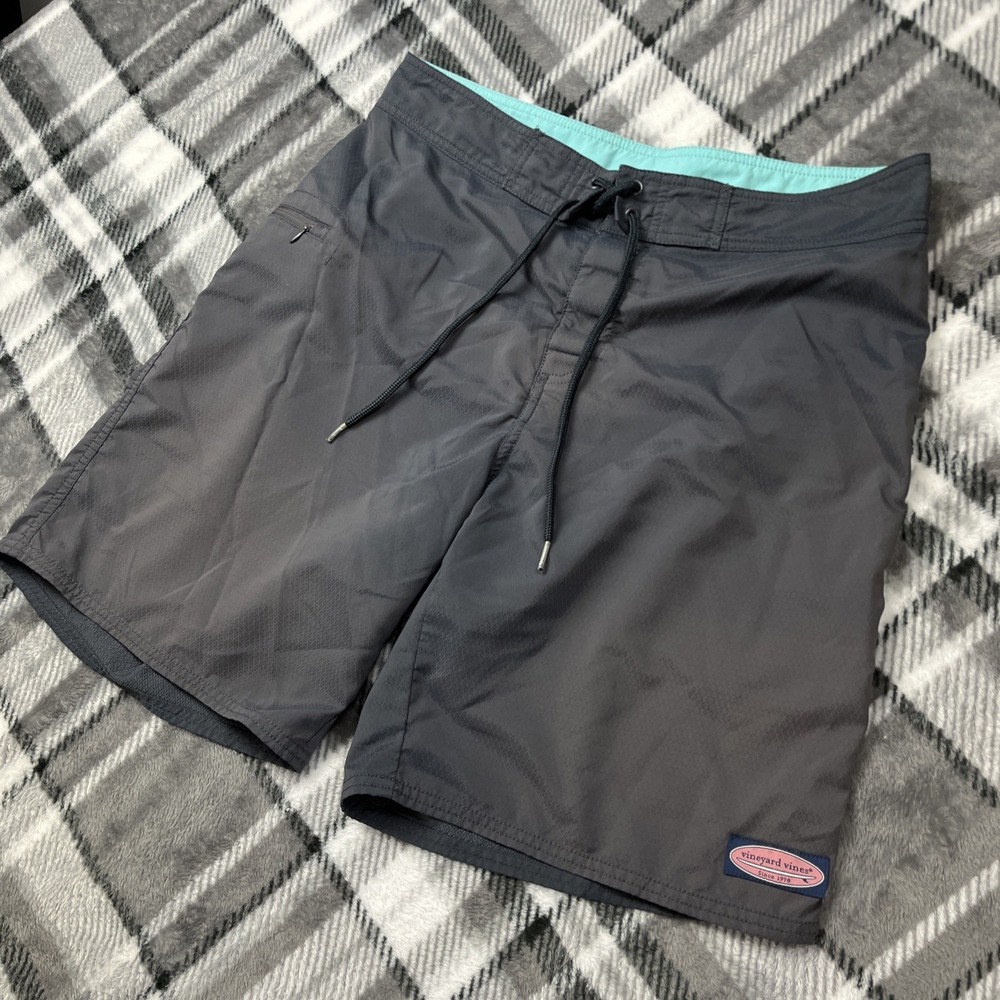 Vineyard Vines Shorts Mens 32 Board Linerless Lace-Up Hybrid‎ Amphibious